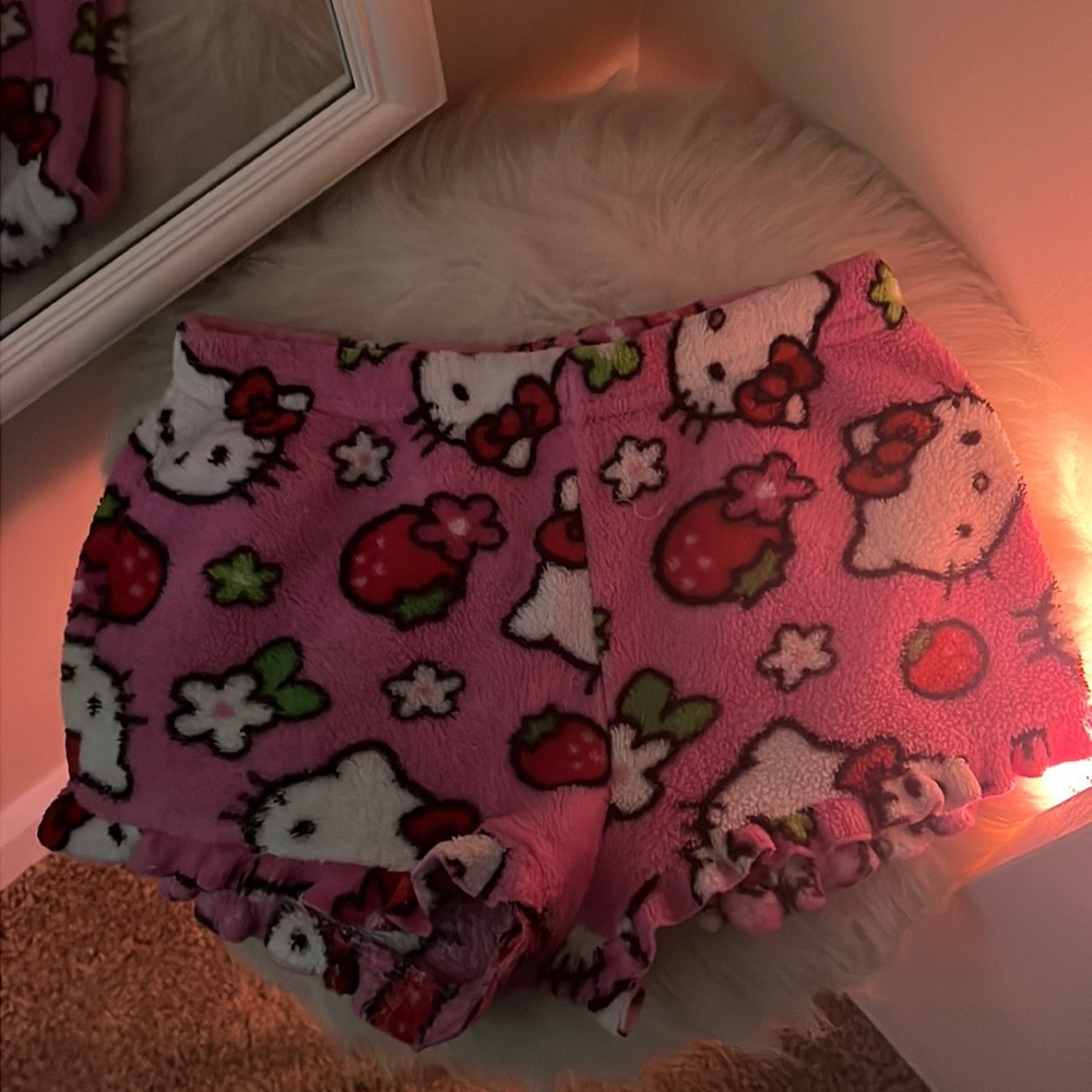 Hello kitty pajama shorts